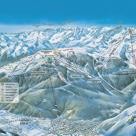 Le 5 Mn De Luchon - Jardin Garage Et Parking Dom wakacyjny *